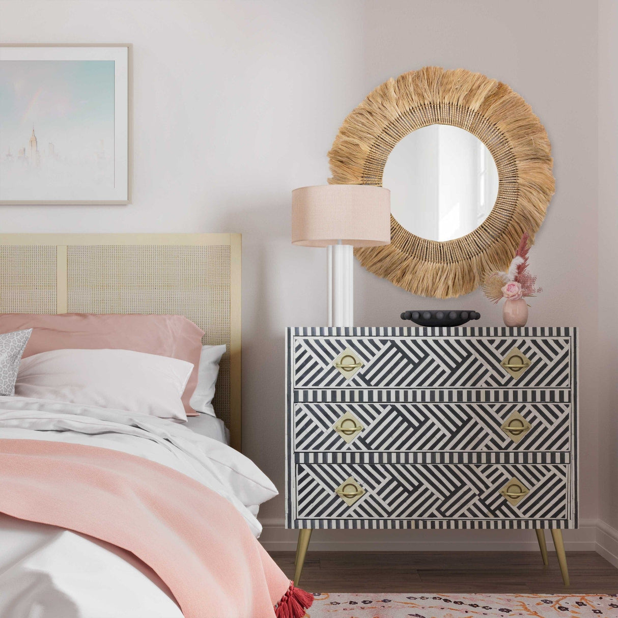 Candelabra Home Karissa Mirror Wall TOV-C21002