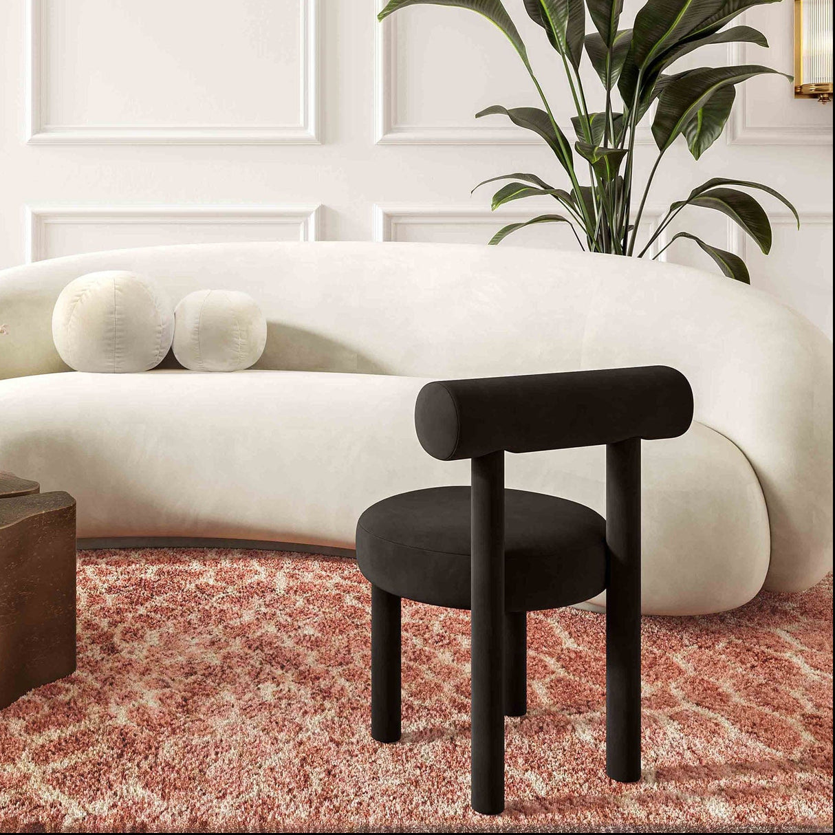 Candelabra Home Kendall Velvet Sofa Furniture