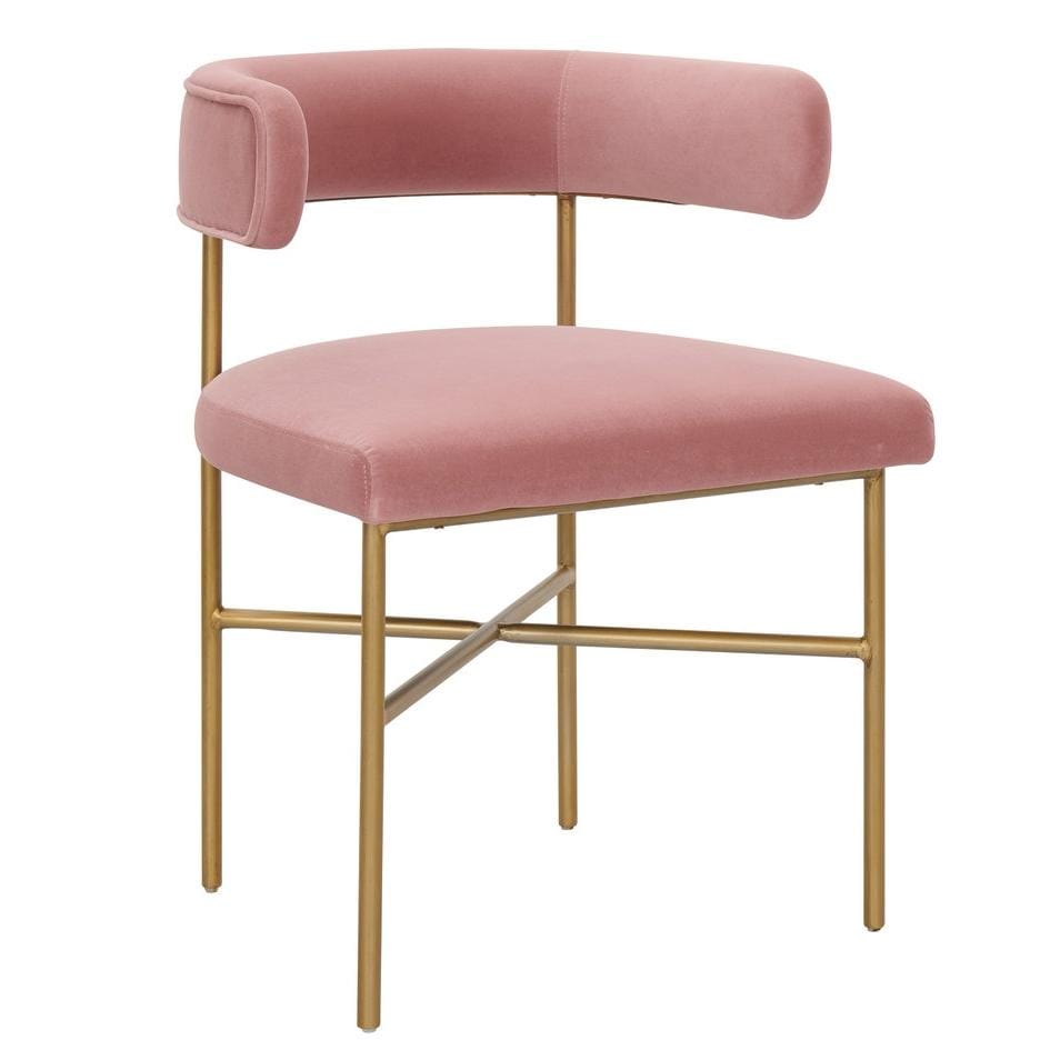 Candelabra Home Kim Velvet Chair Furniture