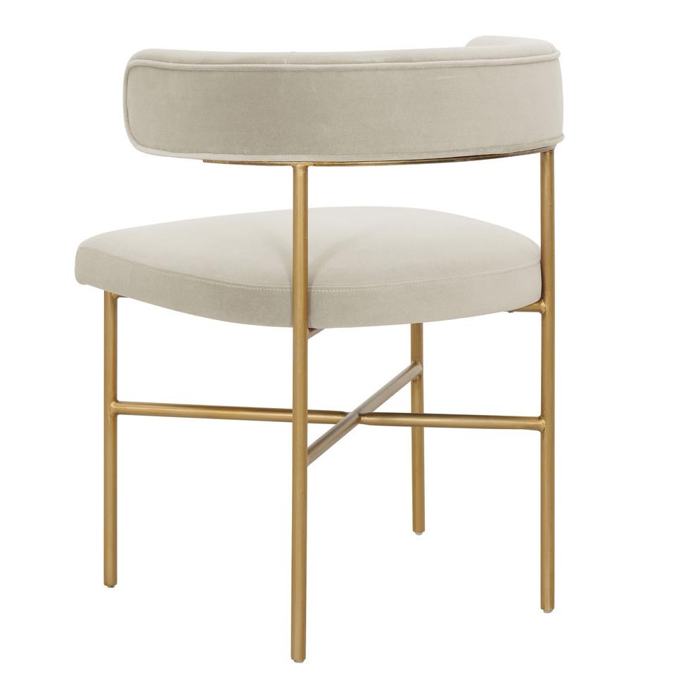 Candelabra Home Kim Velvet Chair Furniture