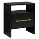Candelabra Home Libre Nightstand - Black Furniture TOV-B44060