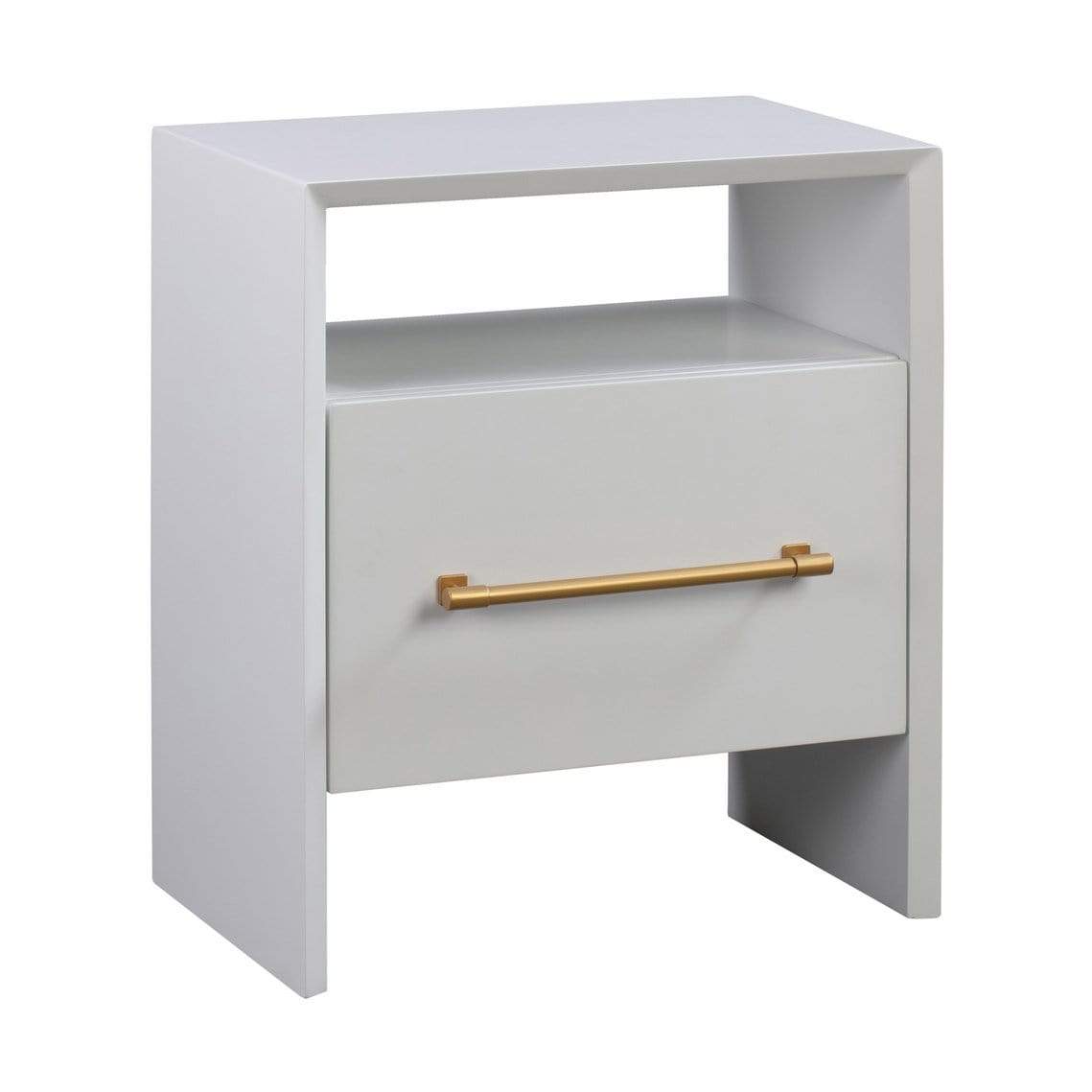 Candelabra Home Libre Nightstand - White Furniture TOV-B44059