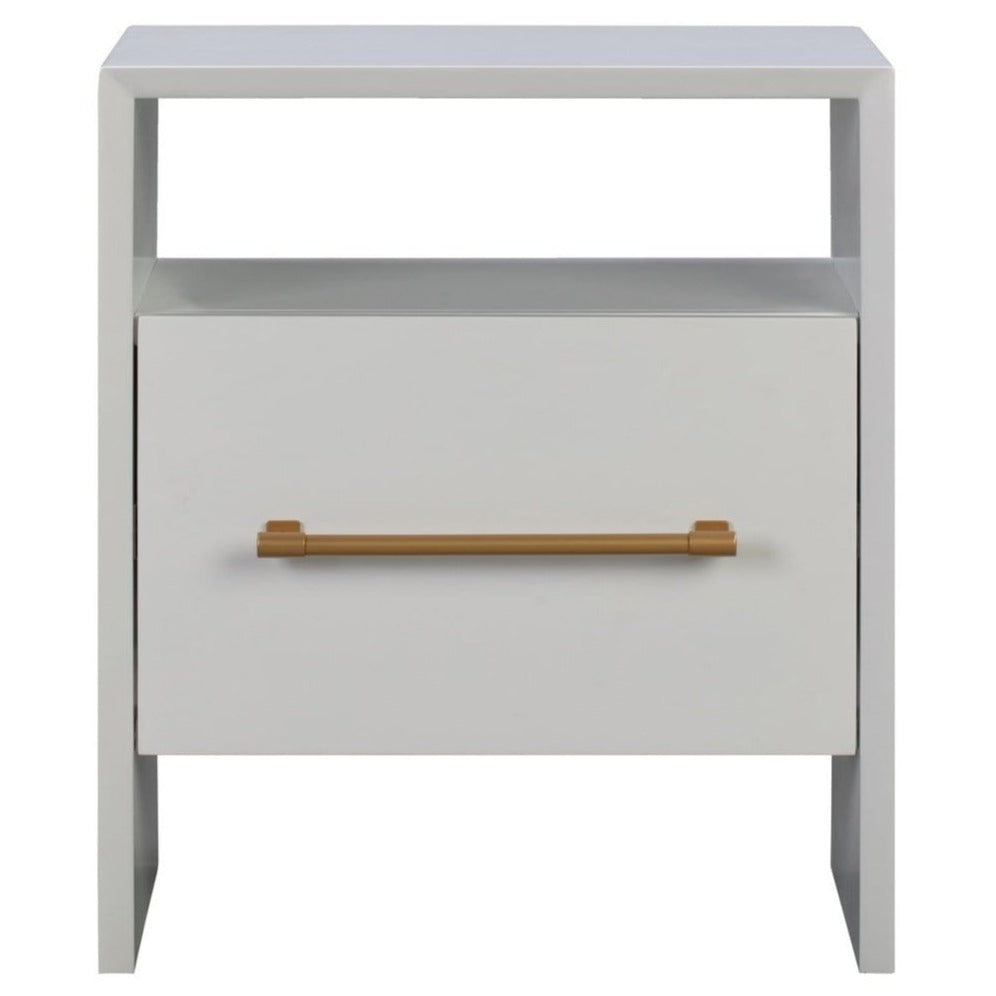 Candelabra Home Libre Nightstand - White Furniture TOV-B44059