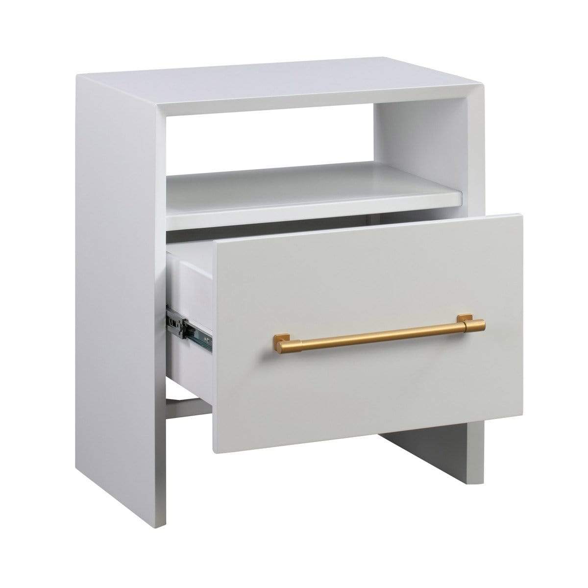 Candelabra Home Libre Nightstand - White Furniture TOV-B44059