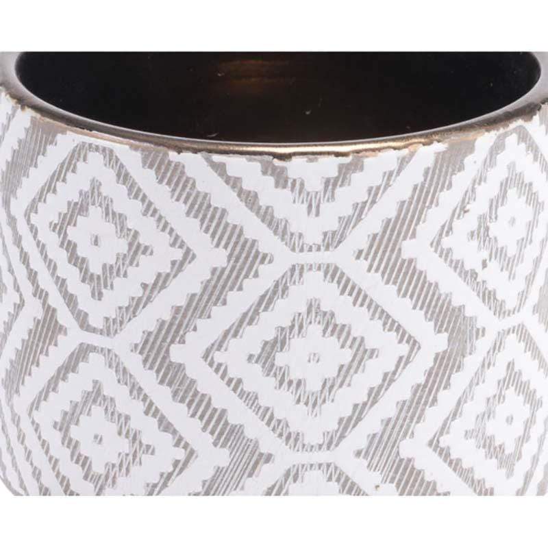 Candelabra Home Llano Planter - Gray/White-Small Decor zuo-A11825 00842896134533