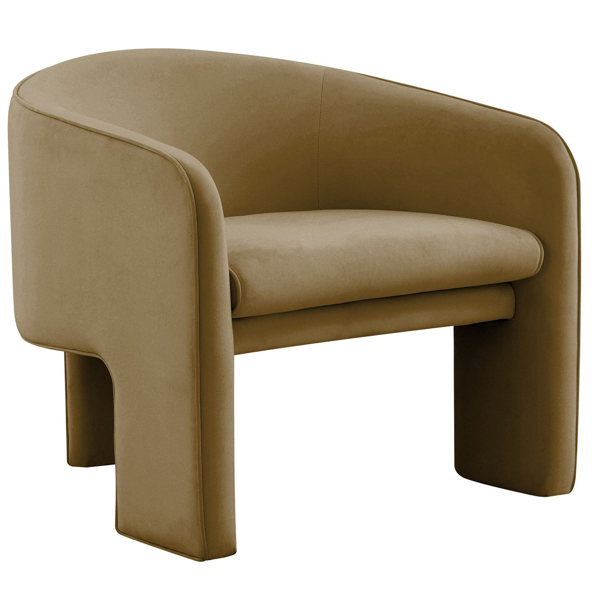 Candelabra Home Marla Velvet Accent Chair Furniture