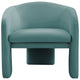 Candelabra Home Marla Velvet Accent Chair Furniture