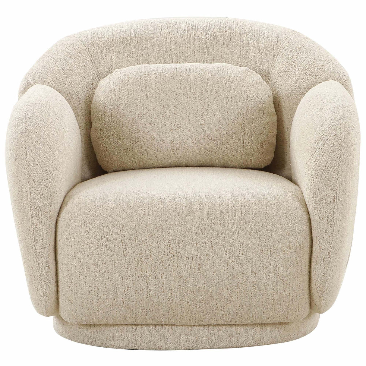 Candelabra Home Misty Boucle Accent Chair Furniture TOV-S68615