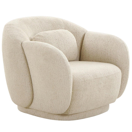 Candelabra Home Misty Boucle Accent Chair Furniture TOV-S68615