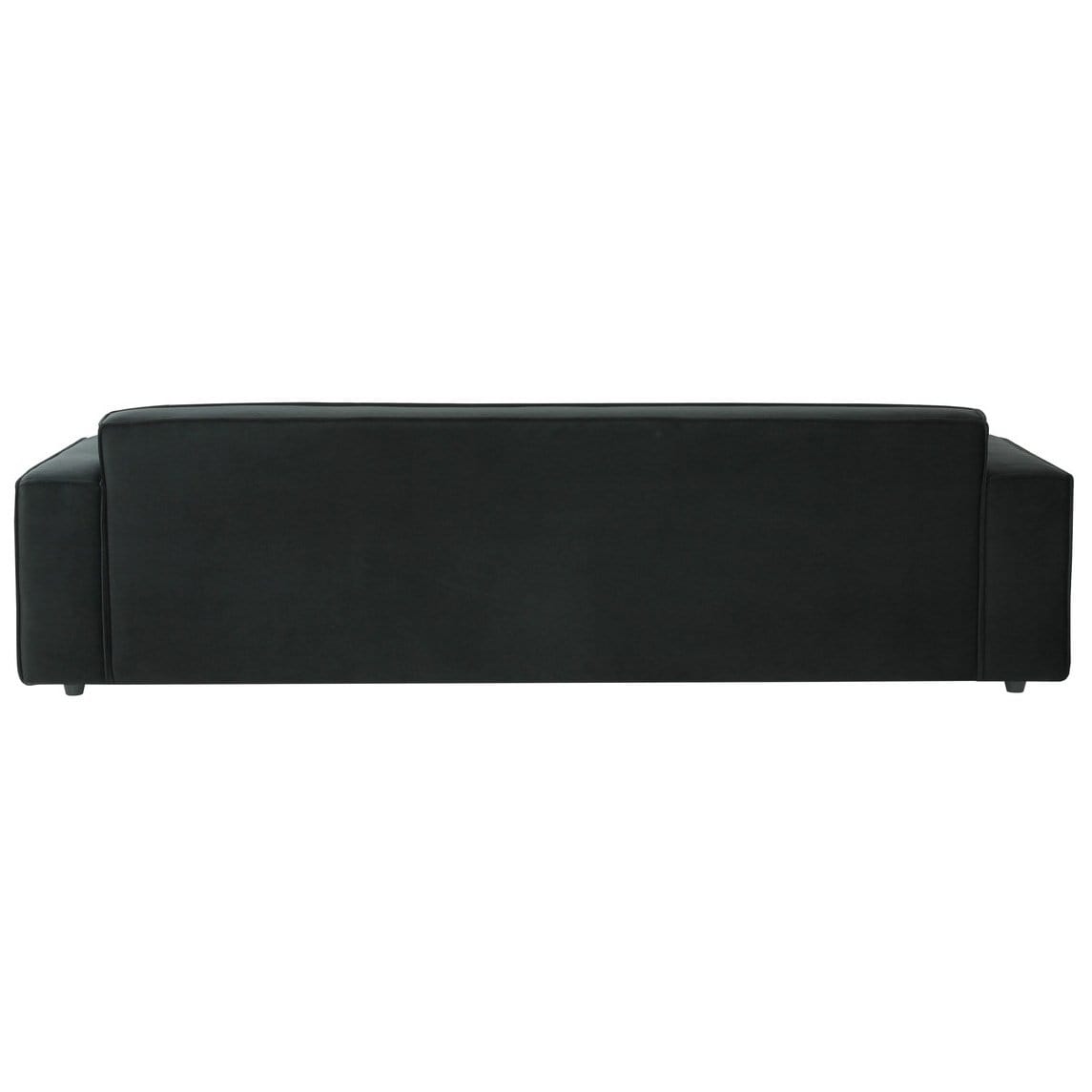 Candelabra Home Olafur Velvet Sofa - Black Furniture TOV-L68107