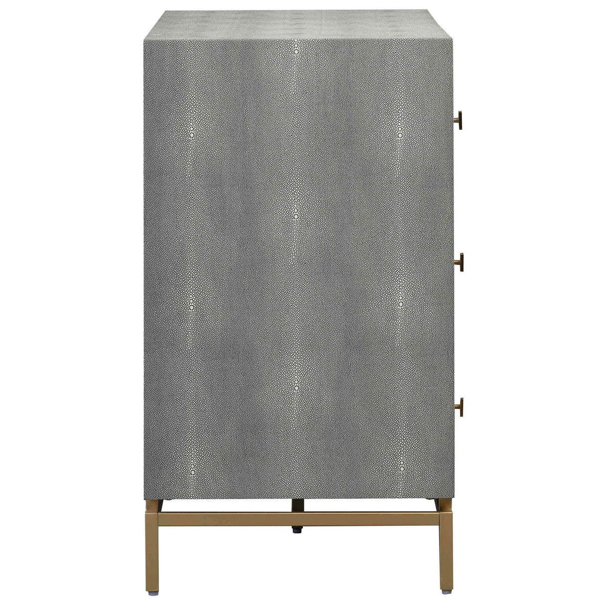 Candelabra Home Pesce Shagreen 6 Drawer Dresser Furniture TOV-B44147