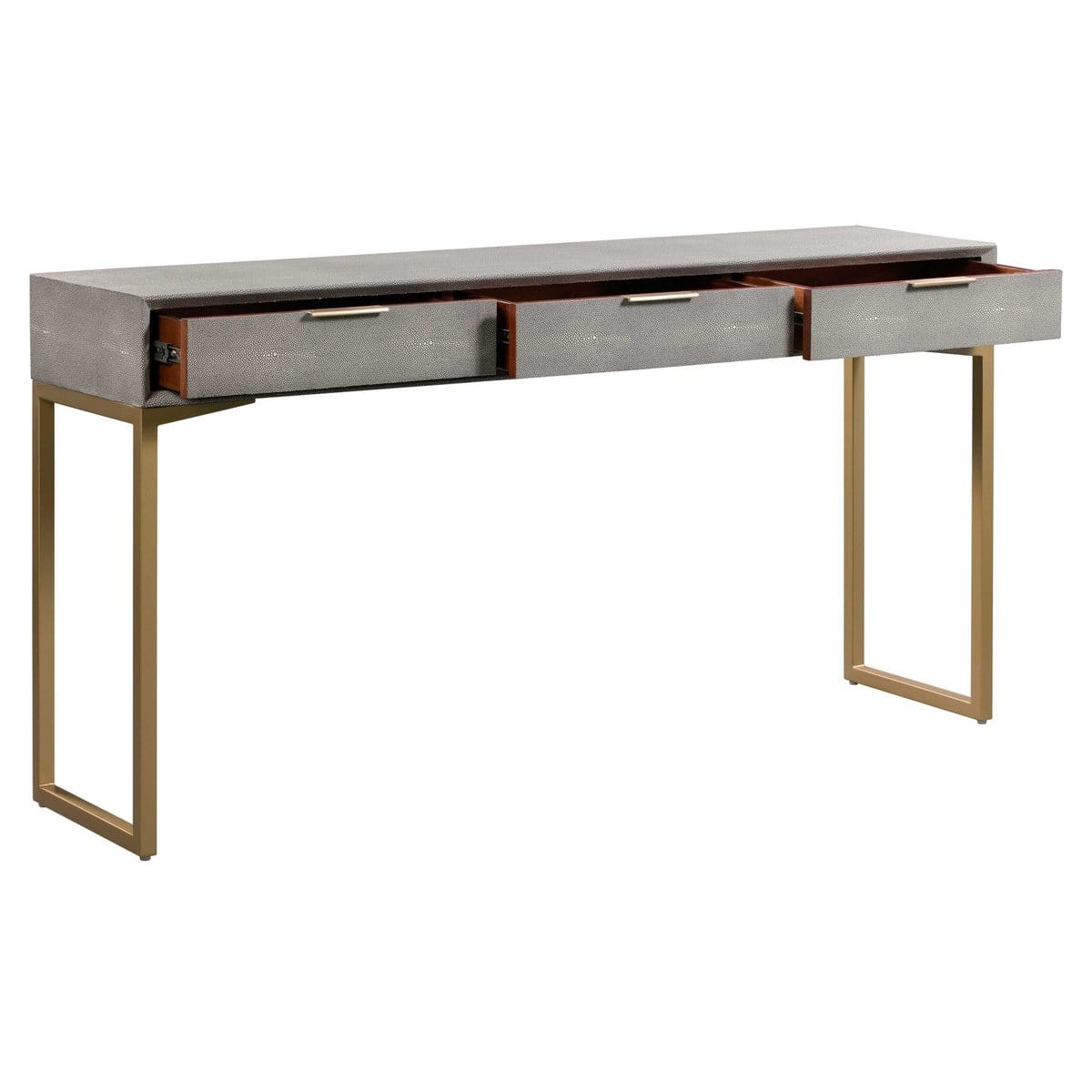 Candelabra Home Pesce Shagreen Console Furniture TOV-OC44014 00806810358917
