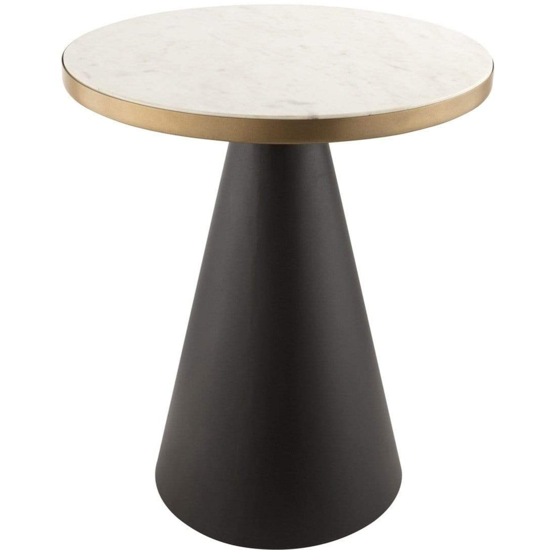 Candelabra Home Richard Marble Side Table Furniture TOV-OC18195