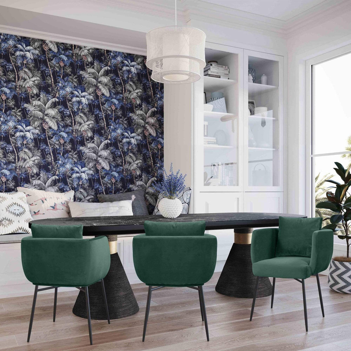 Candelabra Home Rishi Rope Dining Table Furniture