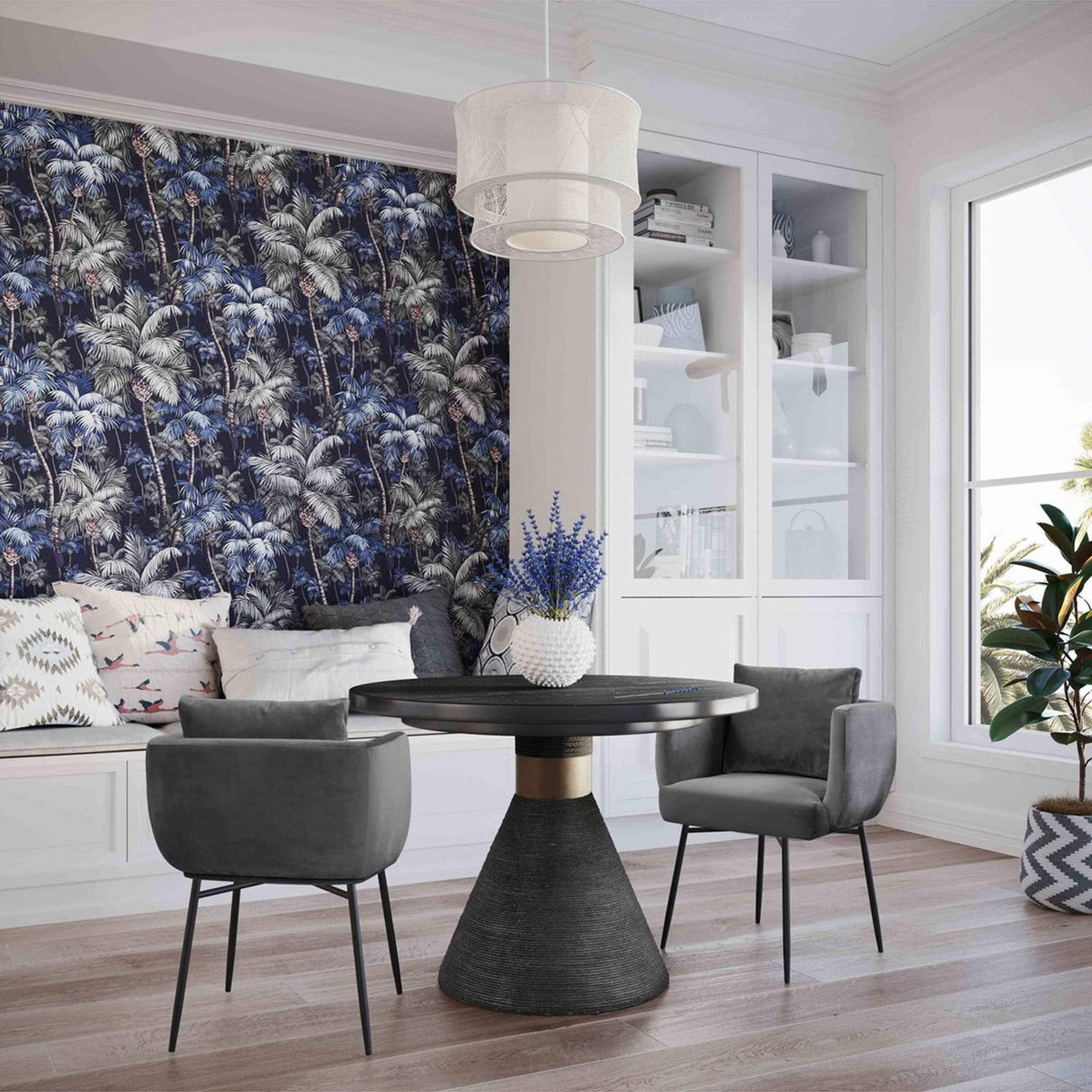 Candelabra Home Rishi Rope Dining Table Furniture