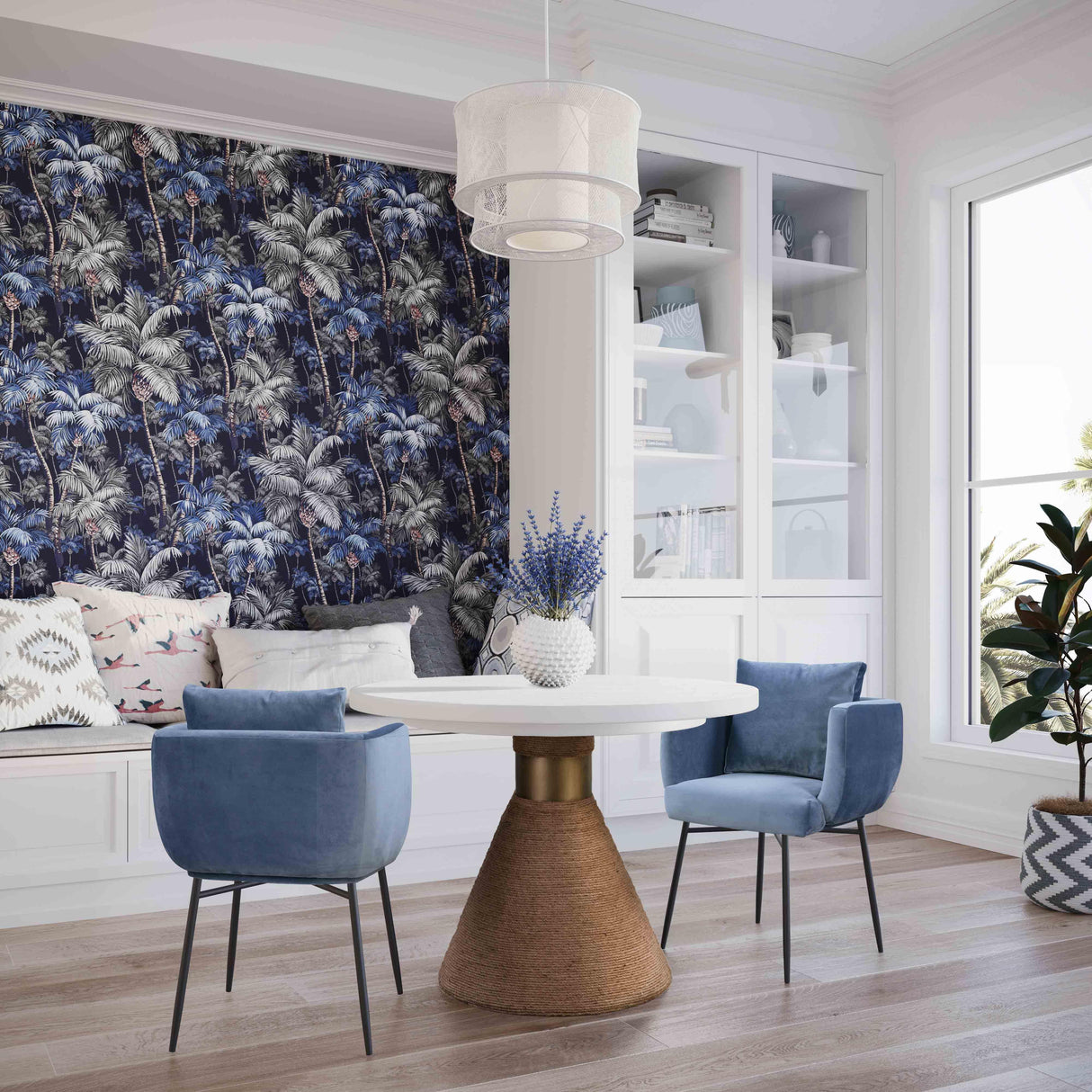 Candelabra Home Rishi Rope Dining Table Furniture