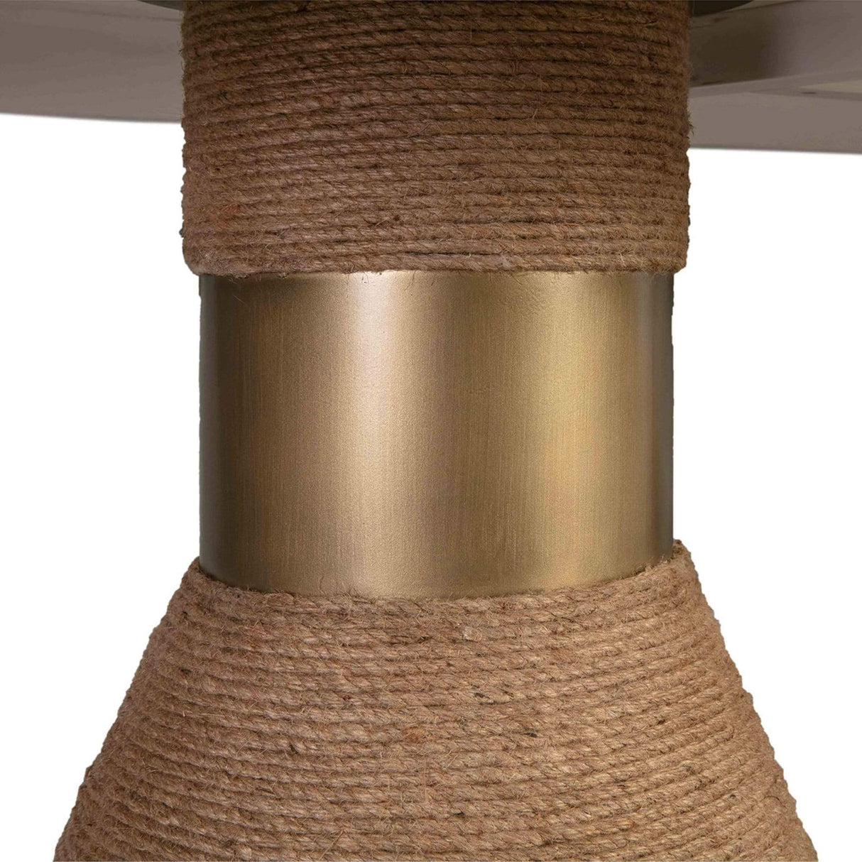 Candelabra Home Rishi Rope Dining Table - Natural Furniture TOV-D44048