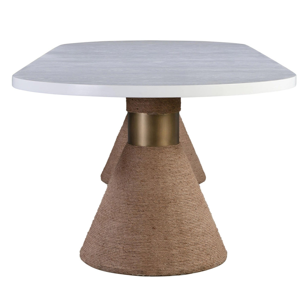 Candelabra Home Rishi Rope Dining Table - Natural Furniture TOV-D44048