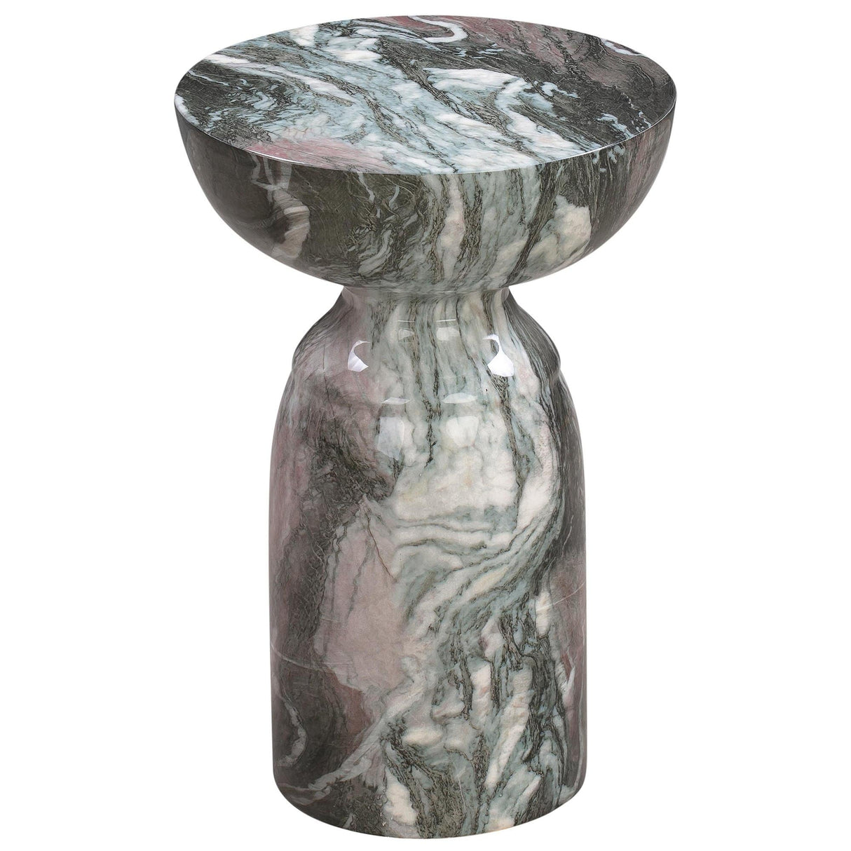 Candelabra Home Rue Marble Side Table Furniture