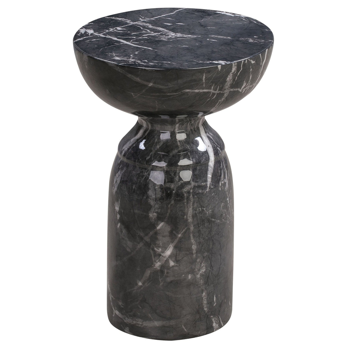 Candelabra Home Rue Sunset Marble Side Table Furniture