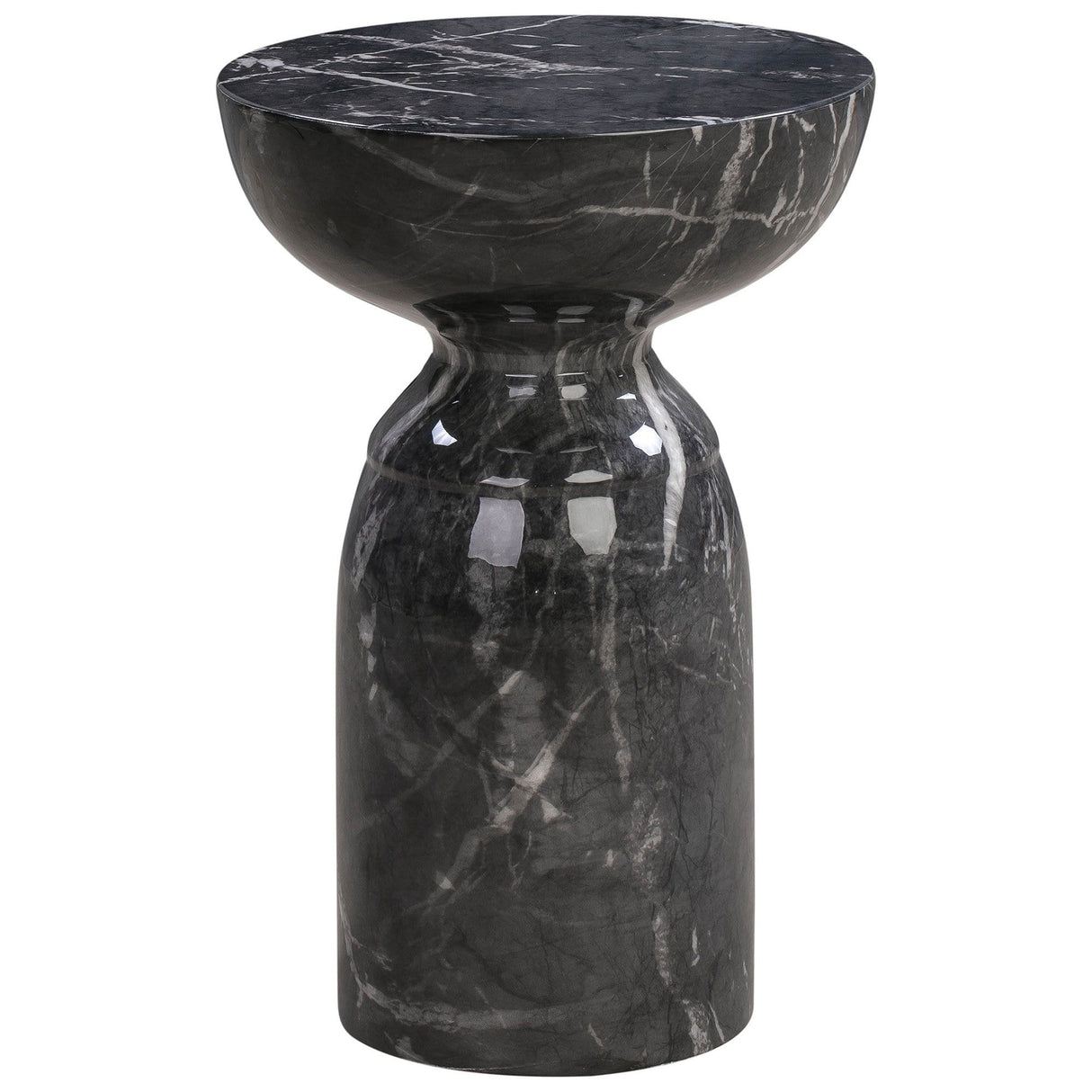 Candelabra Home Rue Sunset Marble Side Table Furniture TOV-OC44040