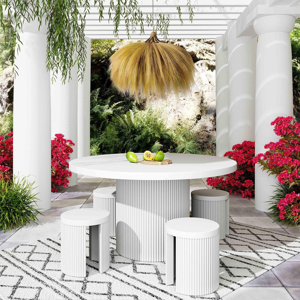 Candelabra Home Serengeti Outdoor Pendant Lamp Lighting TOV-G21001