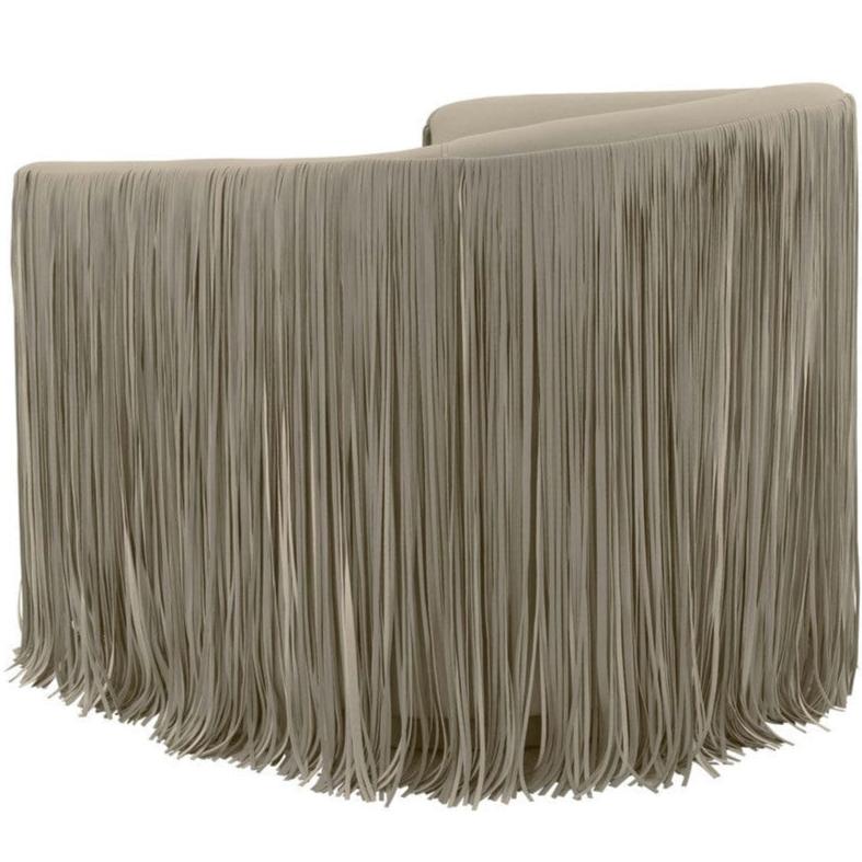 Candelabra Home Shag Me Swivel Chair Furniture