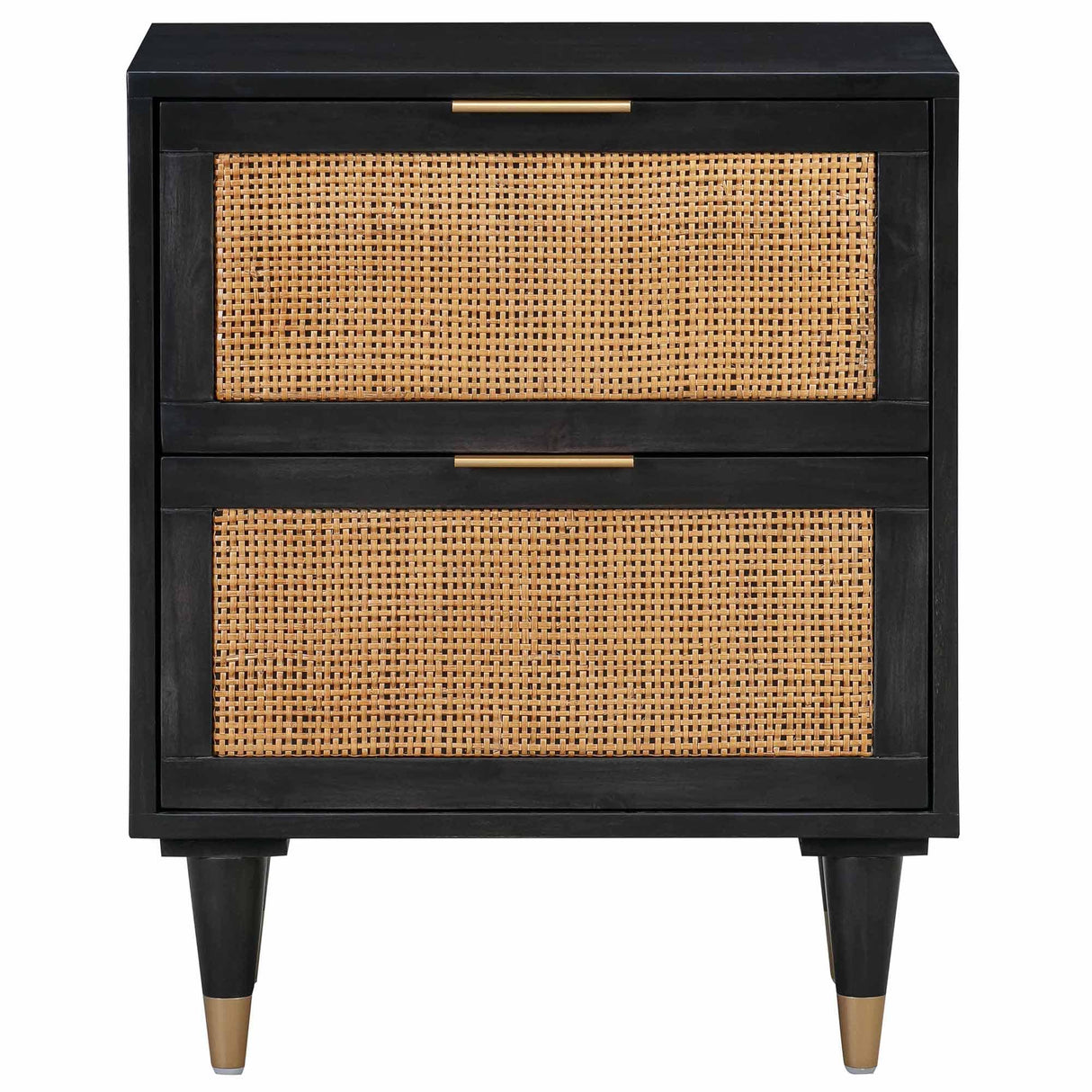 Candelabra Home Sierra Noir Nightstand Furniture TOV-B44106