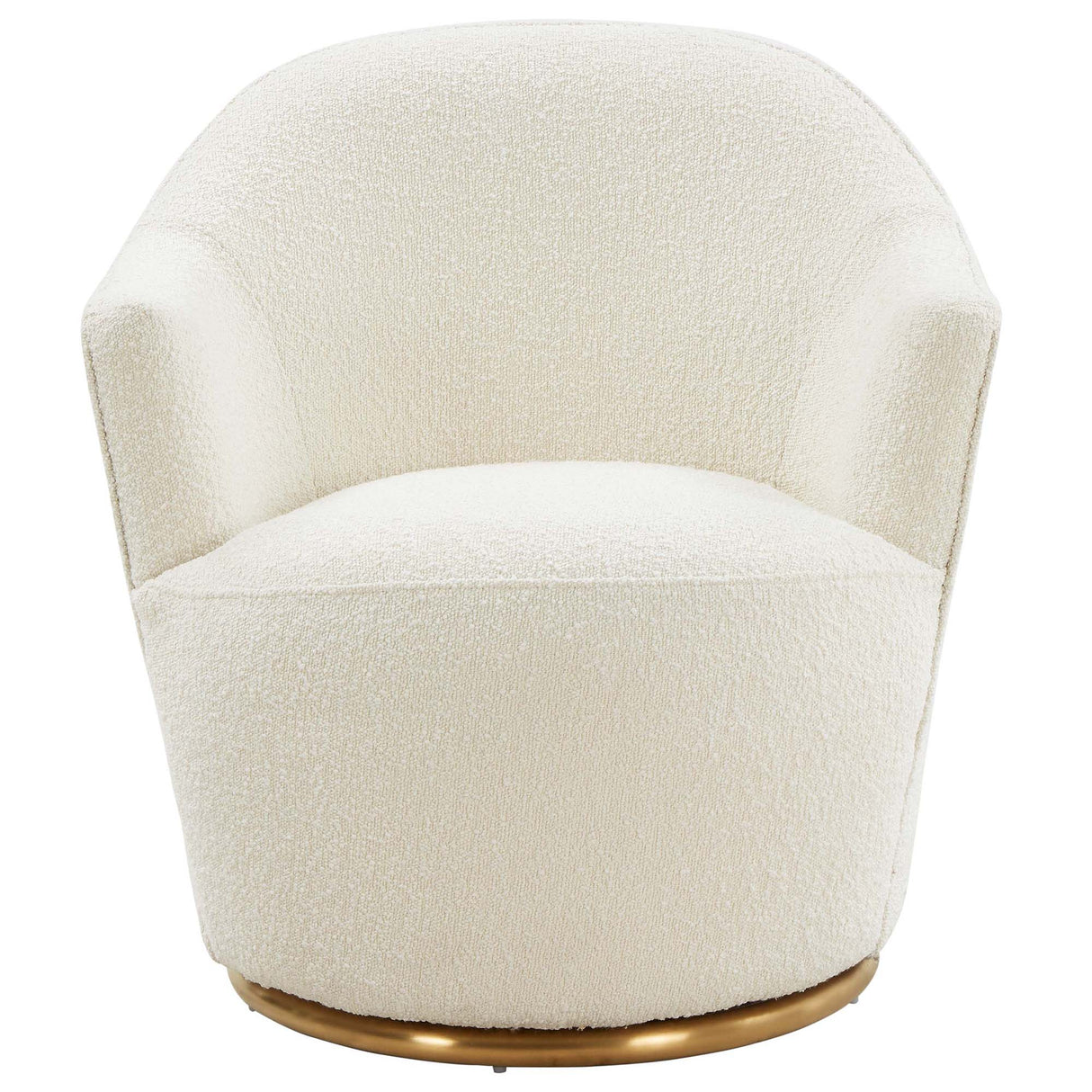 Candelabra Home Skyla Boucle Swivel Chair Furniture jamie-young-TOV-S68263