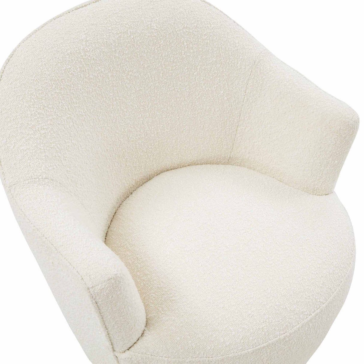 Candelabra Home Skyla Boucle Swivel Chair Furniture jamie-young-TOV-S68263