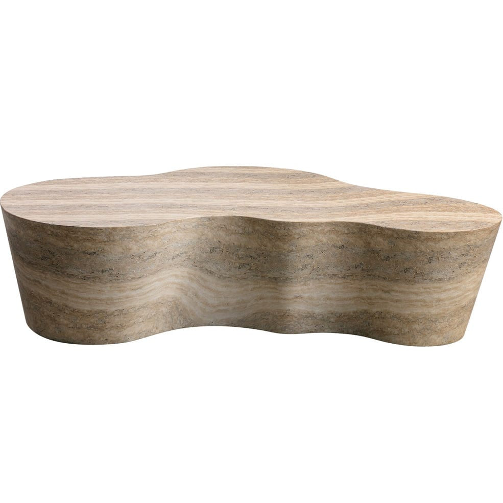 Candelabra Home Slab Marble Coffee Table Furniture TOV-OC54217