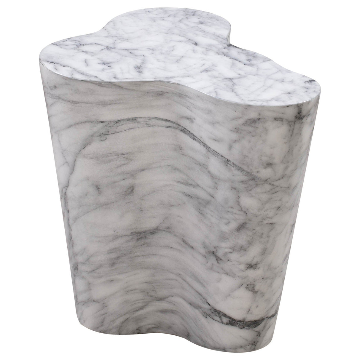 Candelabra Home Slab Marble Short Side Table Furniture TOV-OC44039