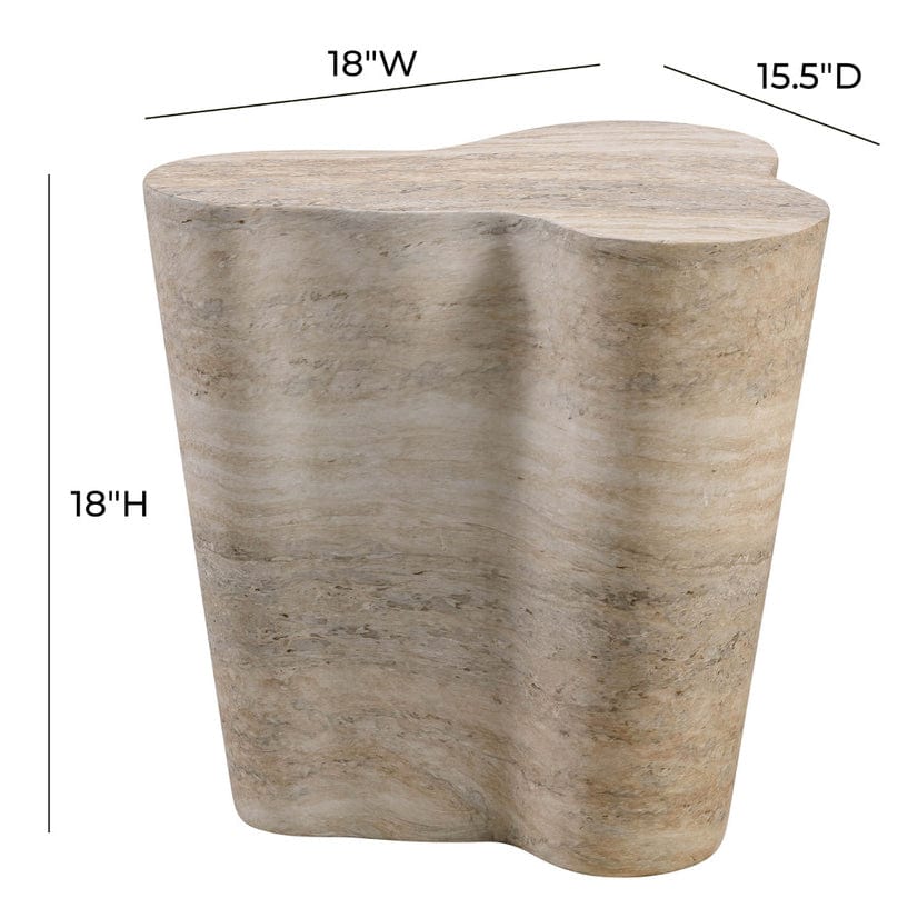 Candelabra Home Slab Marble Side Table Furniture