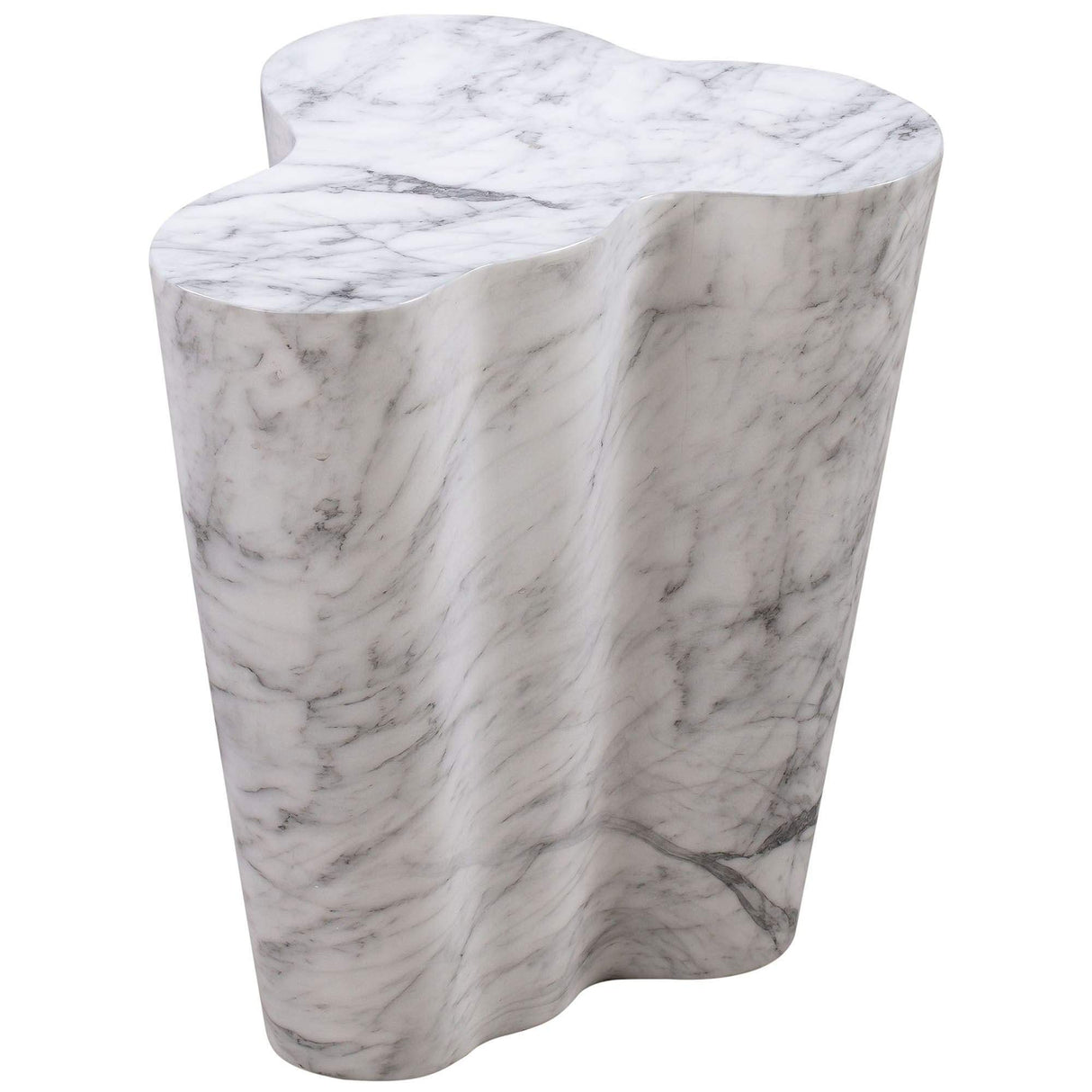 Candelabra Home Slab Marble Side Table Furniture