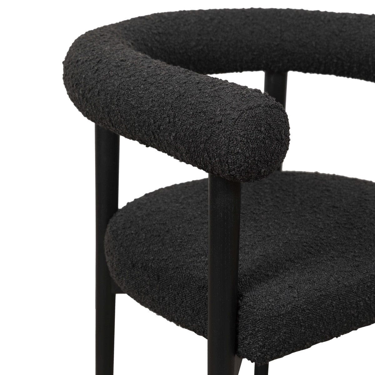 Candelabra Home Spara Boucle Dining Chair Furniture