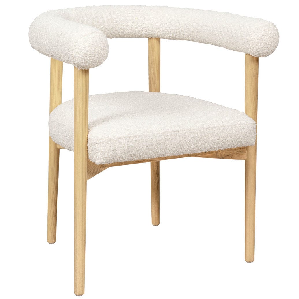 Candelabra Home Spara Boucle Dining Chair Furniture