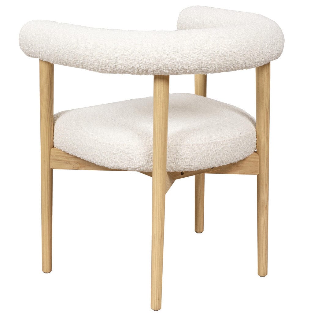 Candelabra Home Spara Boucle Dining Chair Furniture