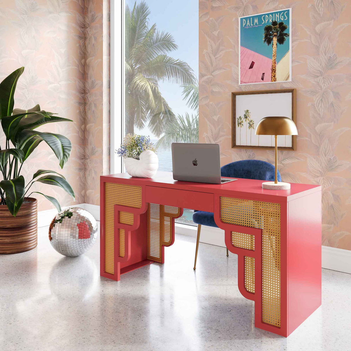 Candelabra Home Suzie Executive Desk Furniture