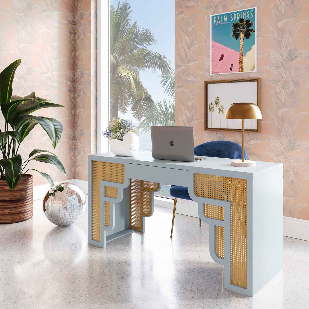 Candelabra Home Suzie Executive Desk Furniture