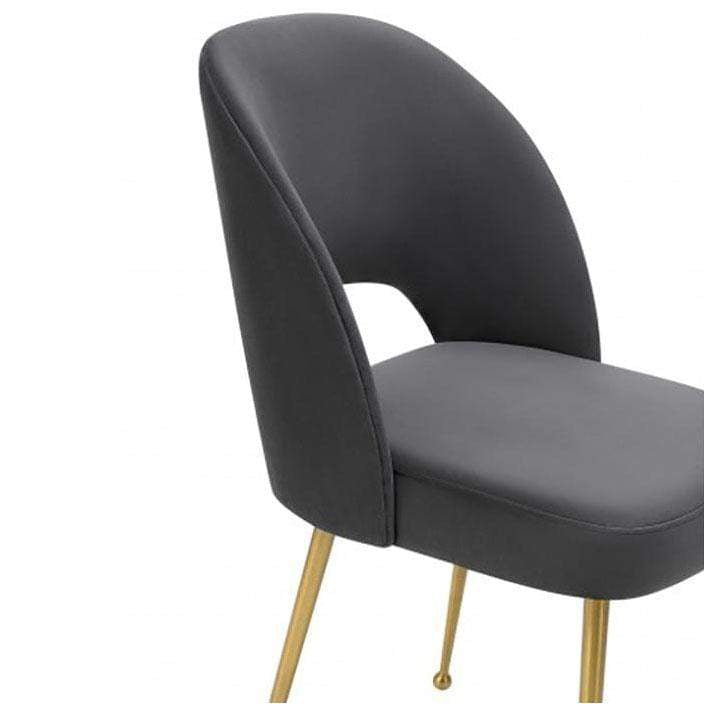 Candelabra Home Swell Velvet Chair Furniture