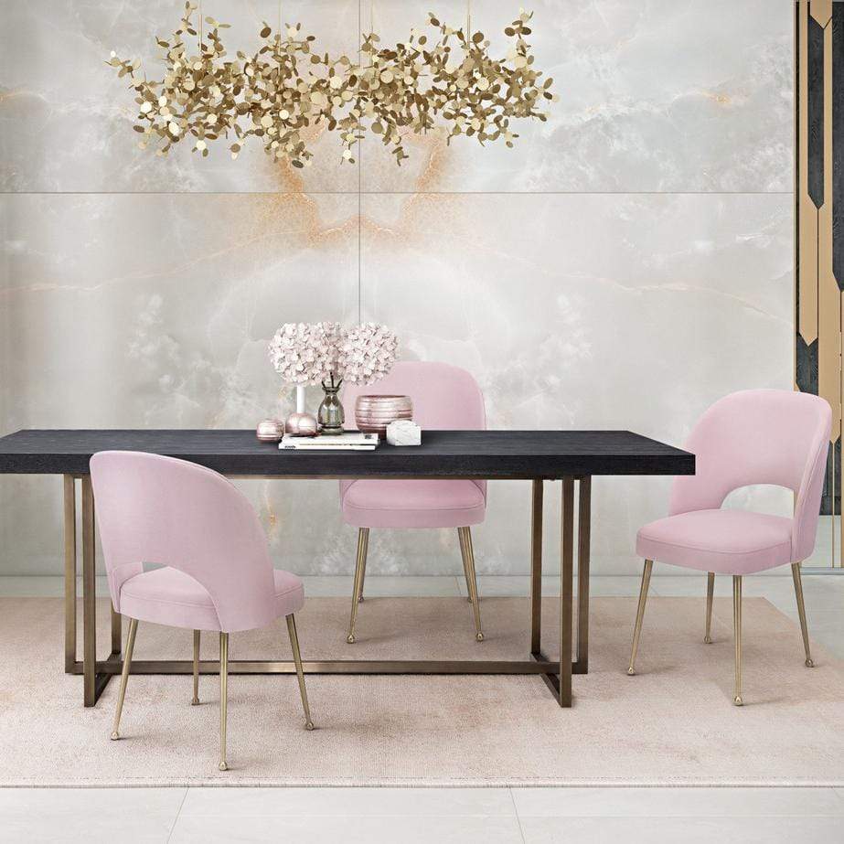 Candelabra Home Swell Velvet Chair Furniture