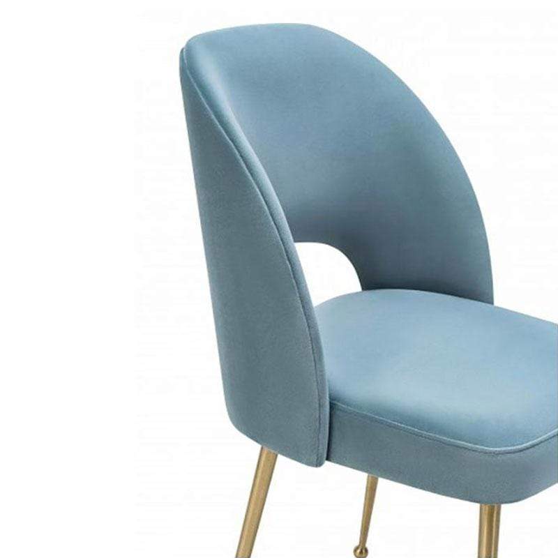 Candelabra Home Swell Velvet Chair Furniture