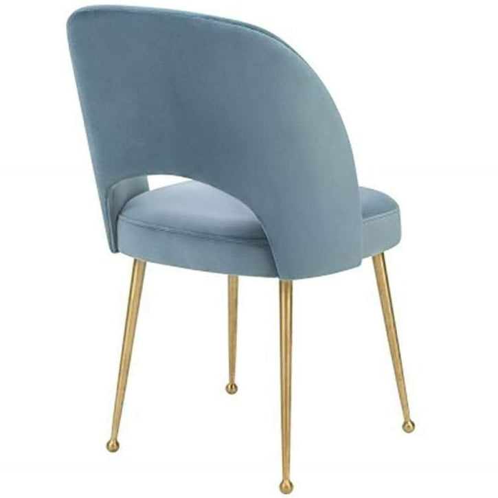 Candelabra Home Swell Velvet Chair Furniture