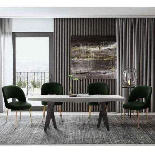 Candelabra Home Swell Velvet Chair Furniture