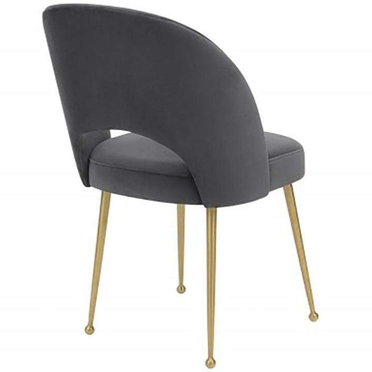 Candelabra Home Swell Velvet Chair Furniture