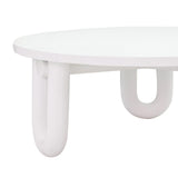 Candelabra Home Tildy Concrete Coffee Table Furniture TOV-OC44175