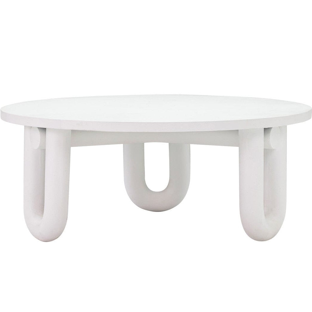 Candelabra Home Tildy Concrete Coffee Table Furniture TOV-OC44175