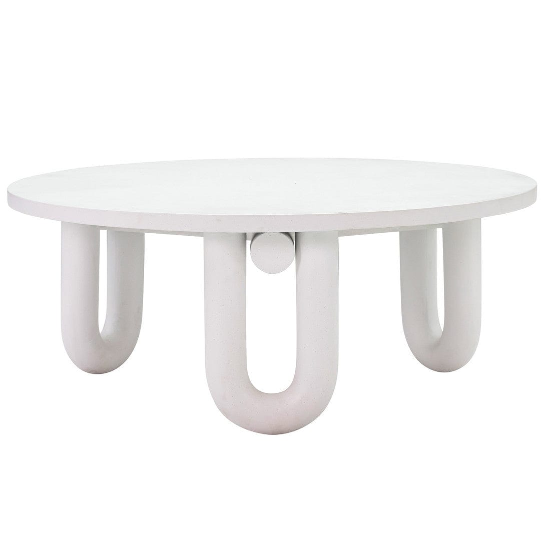 Candelabra Home Tildy Concrete Coffee Table Furniture TOV-OC44175