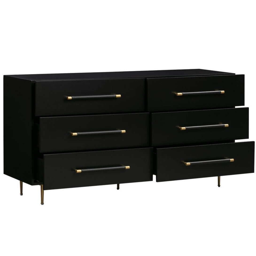 Candelabra Home Trident 6 Drawer Dresser Furniture