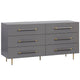 Candelabra Home Trident 6 Drawer Dresser Furniture TOV-B44094